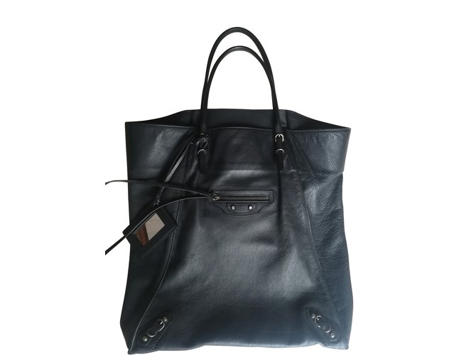 Balenciaga Papier basket Nero