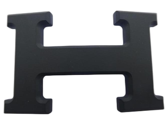 Fibbia cintura Hermès nuova mai indossata con scatola e dustbag Nero