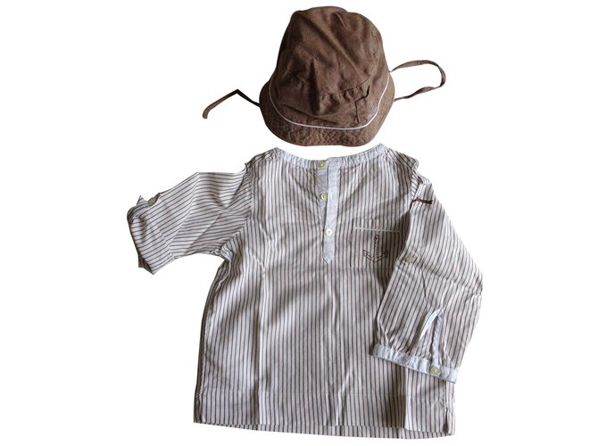 Jacadi Tops Tees Taupe