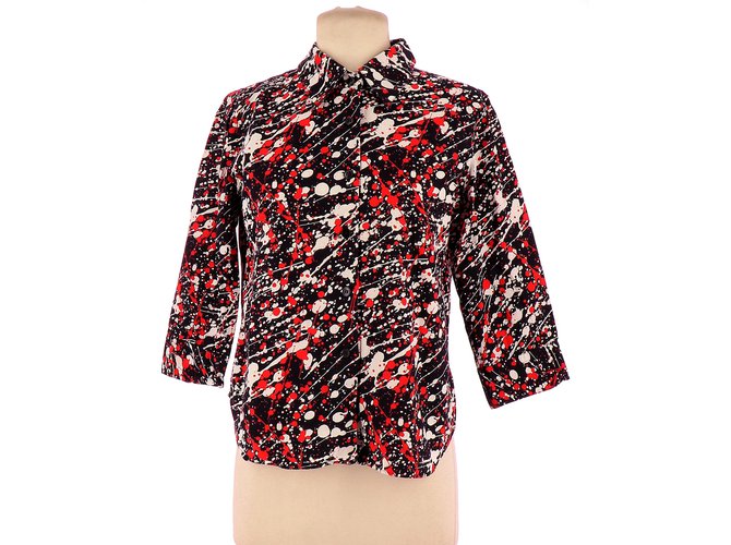 Agnès b. Camicia Rosso