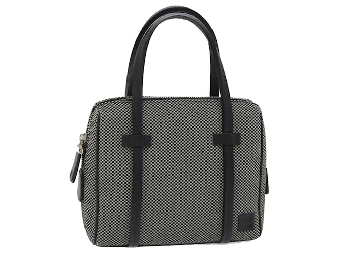 BALLY Borsa a mano Tela Grigia Auth ac2394 Marrone