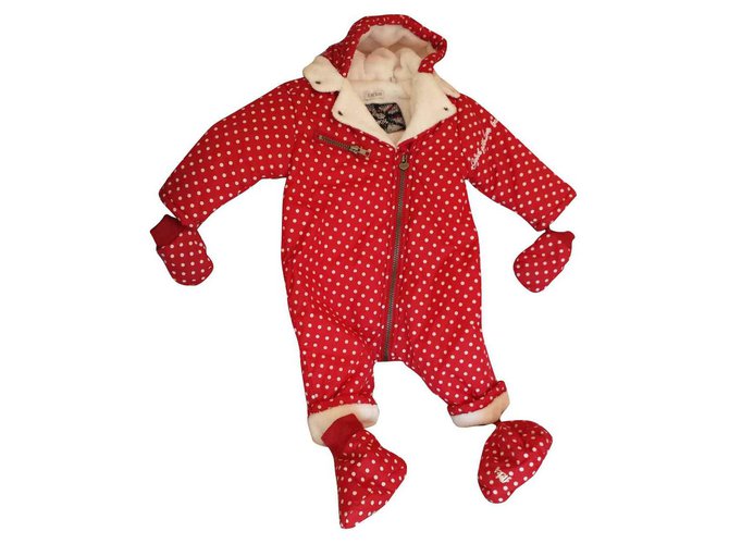 Ragazza o ragazzo della tuta IKKS Rosso