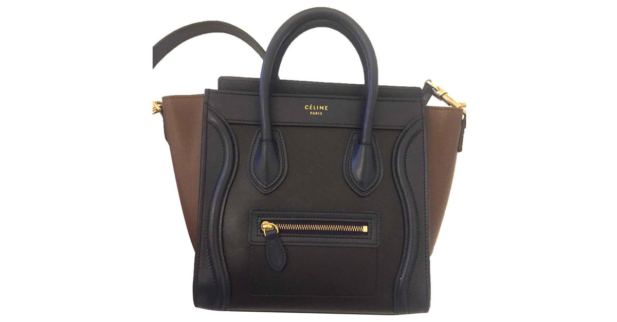 Céline Bagaglio nano Blu navy