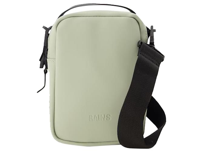 Borsa a tracolla Reporter Box - RAINS - Sintetica - Verde