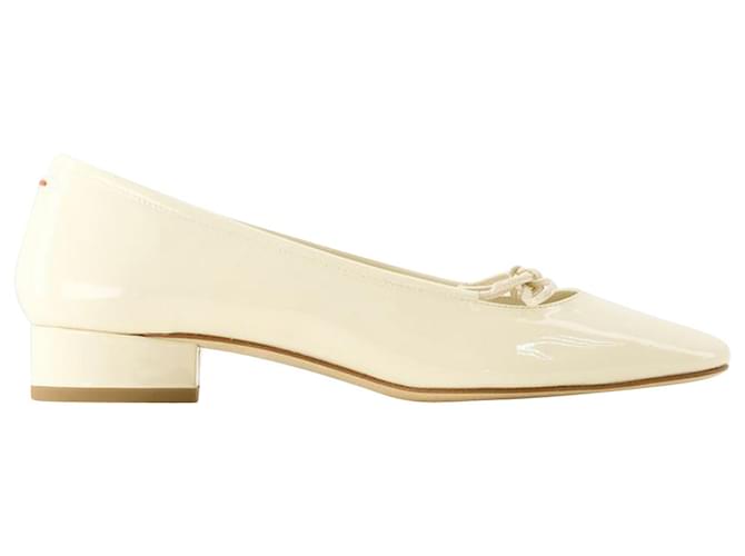 Darya Ballerine - Aeyde - Pelle - Beige Marrone