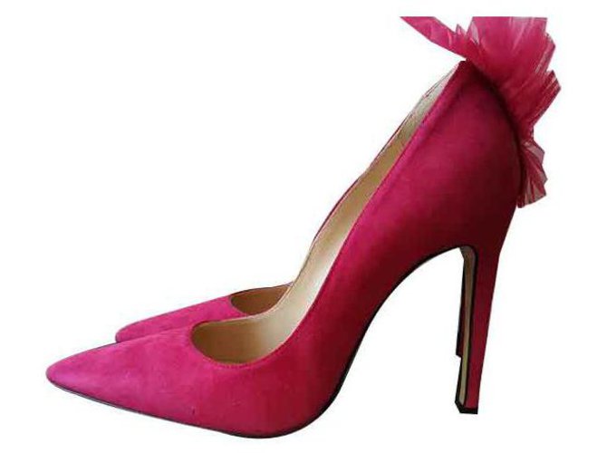 Pinko ghirlanda decollete pelle scamosciata 20152 PBKSH 1P20K6.Y1VQ Fuschia