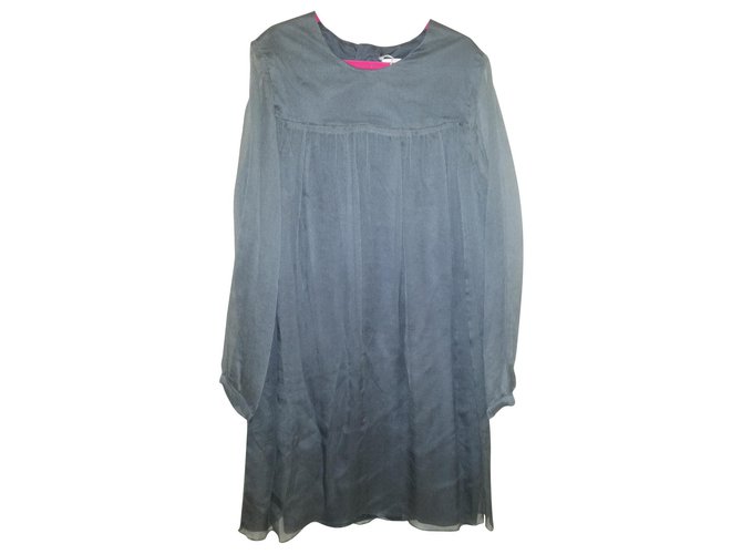 Chloé Abito Chloe 8 Anni, chic molto elegante! Argento Grigio