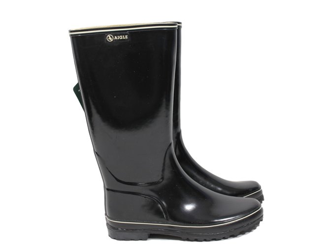 Aigle Stivali Nero
