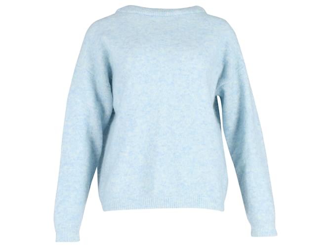 Maglione Dramatic di Acne Studios in lana azzurra Blu Blu chiaro