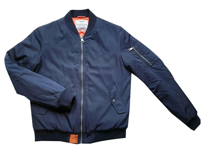 Autre Marque BOMBERS originali Blu navy