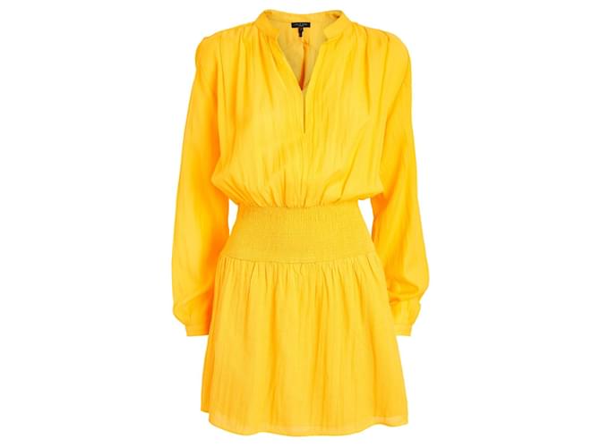 Abito mini giallo Rag & Bone Calista