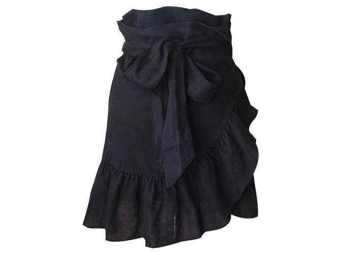 Isabel Marant Etoile Gonna Tempster Nero