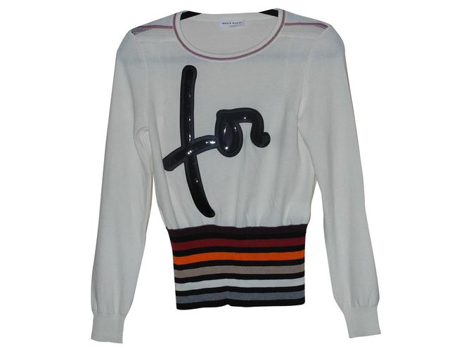 Sonia Rykiel Maglieria Nero Crema