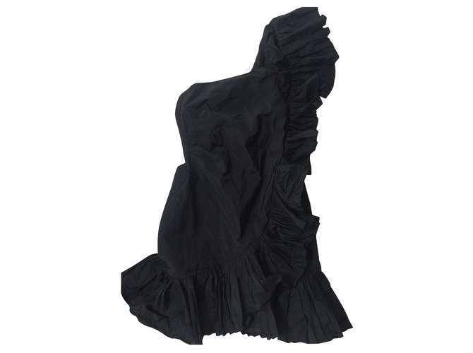 Zara Vestire una spalla Nero