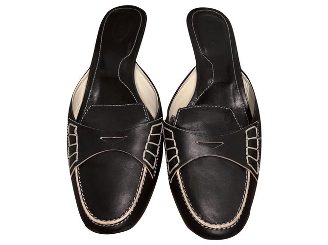 Tod's Mules Nero