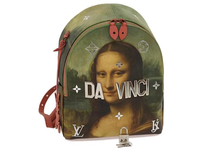 Zaino LOUIS VUITTON Masters Collection DaVinci PalmSprings M43375 Auth 67487S Multicolore