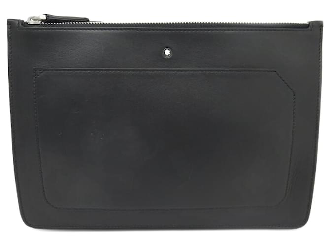 NUOVA POCHETTE MONTBLANC MEISTERSTUCK URBAN MB124081 PORTAFRIZIONE A MANO Nero