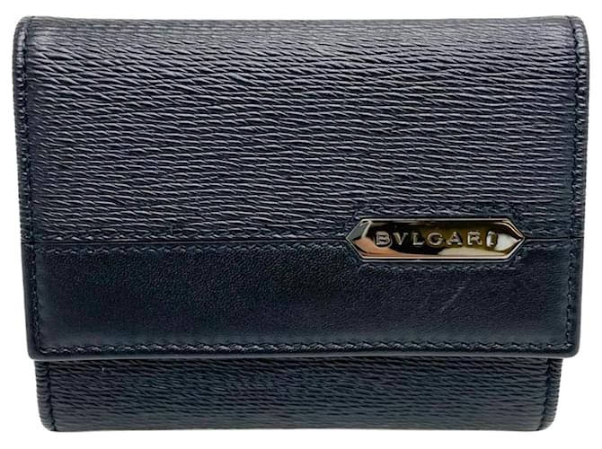 Porta carte Bulgari Nero