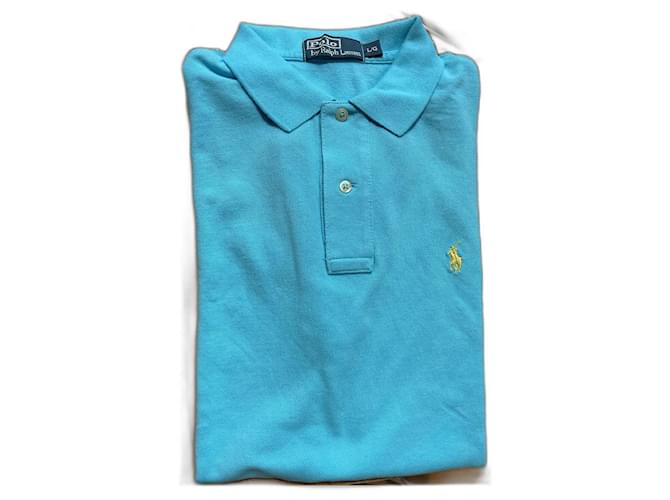 Polo nuovo Ralph Lauren Taglia L Turchese