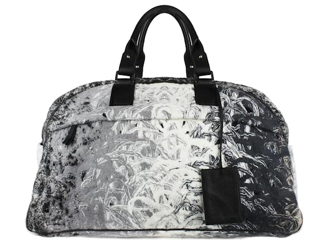 Borsa da weekend Raf Simons Nero