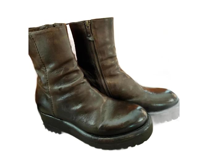 Autre Marque Ankle Boots Cachi