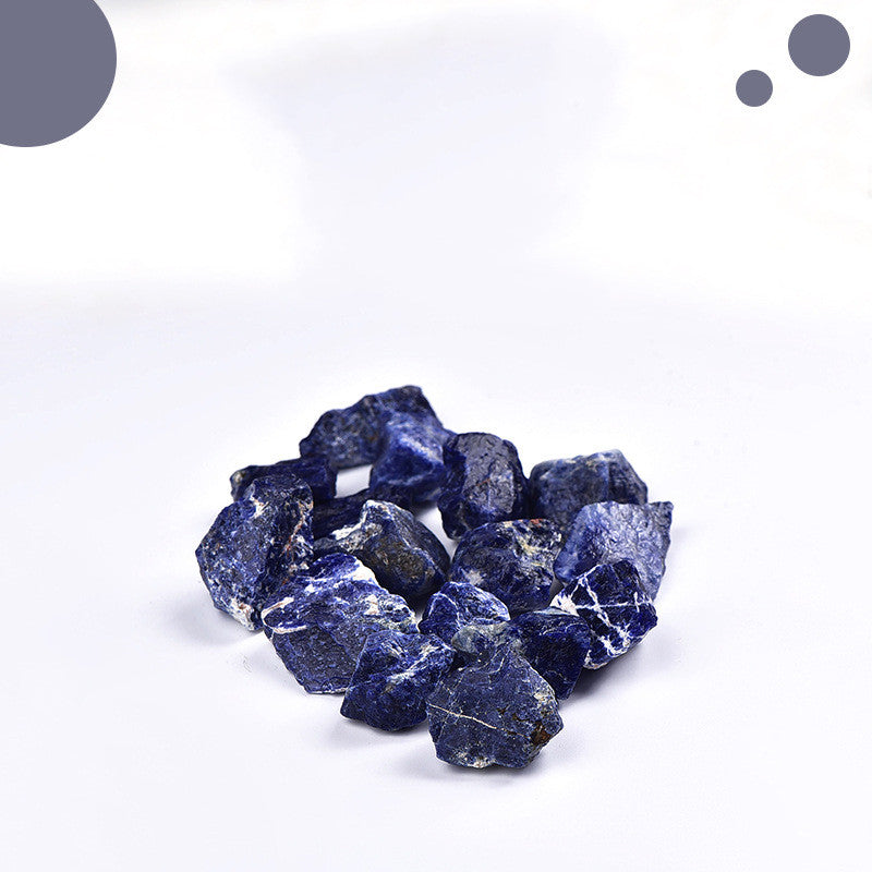 Pietra di cristallo di sodalite grezza 300 gr