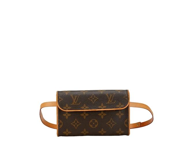 Borsa a corpo Florentine Monogram di Louis Vuitton Marrone