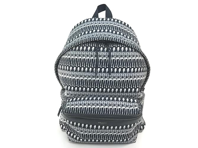 Zaino nero Saint Laurent Paris 435988