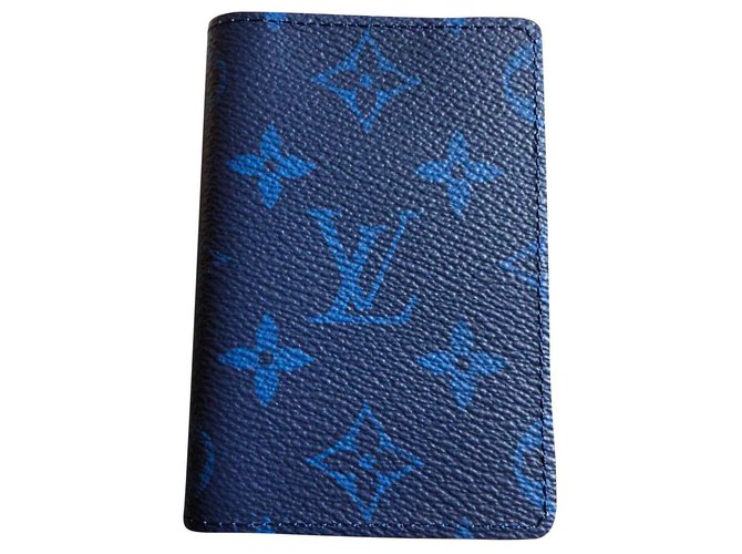 Portafoglio taigarama Louis Vuitton Blu