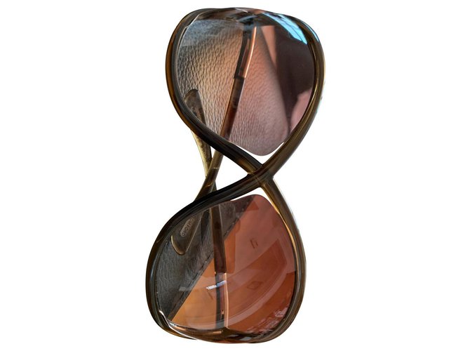 Tom Ford Occhiali da sole Marrone chiaro Caramello