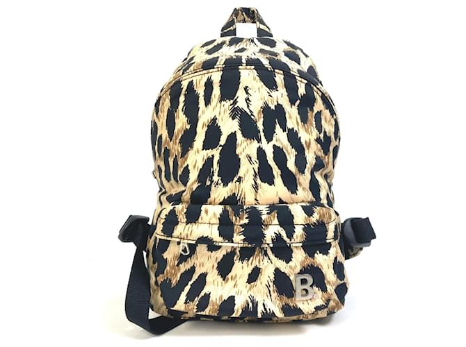 Everyday Zaino con stampa leopardata Balenciaga Beige
