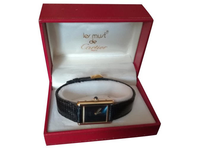 SERBATOIO DEVE DI CARTIER Nero