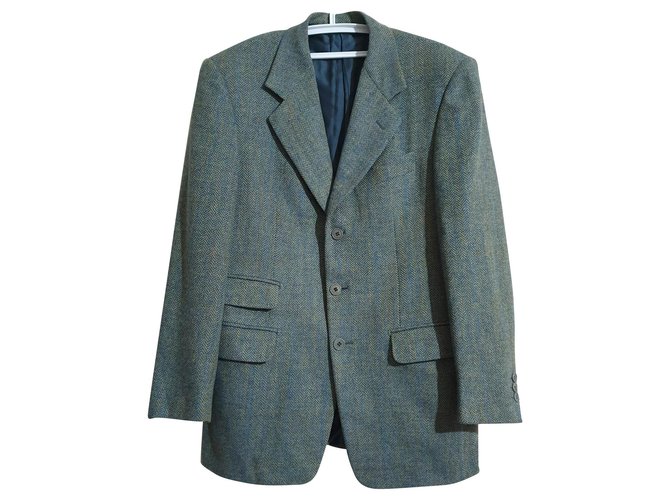 Autre Marque Giacche blazer Blu Multicolore Giallo