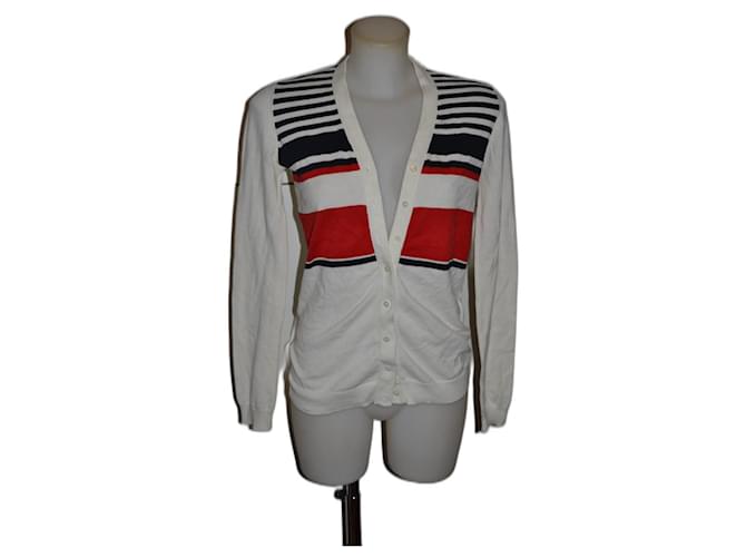 D&G cardigan Bianco Multicolore