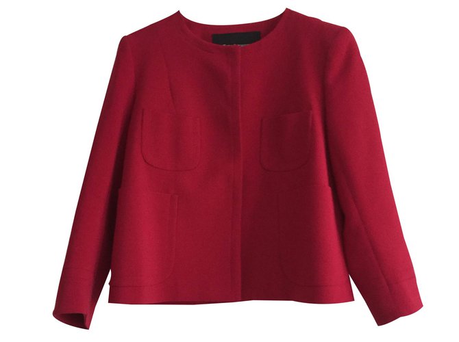 Tara Jarmon Giacche Rosso