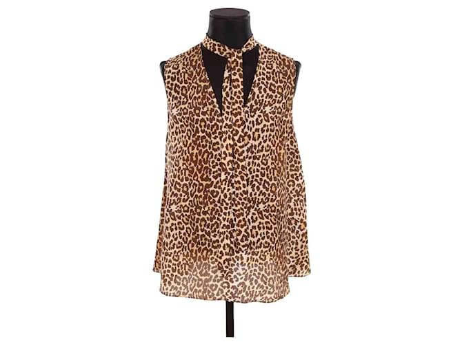 Zimmermann Top di seta Marrone