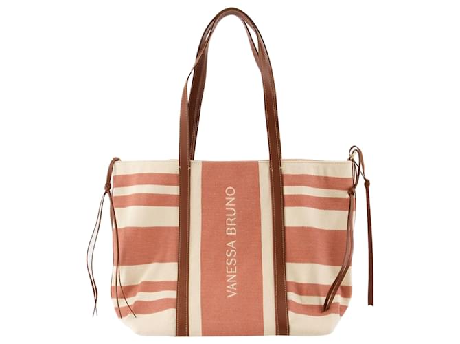 Borsa Shopper Gm - Vanessa Bruno - Cotone - Marrone