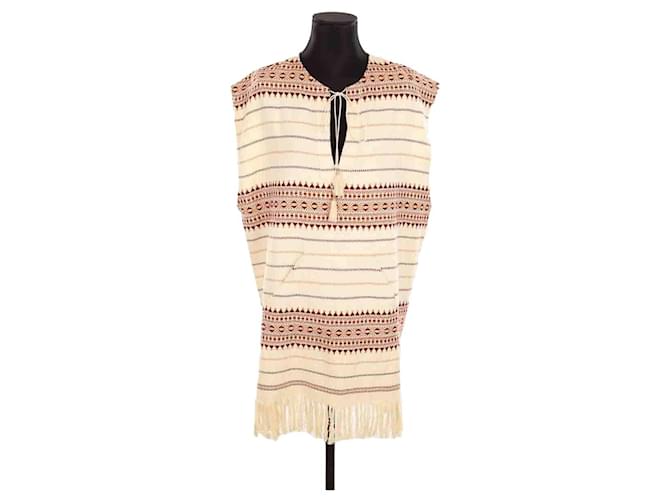 Zimmermann Abito di cotone Beige