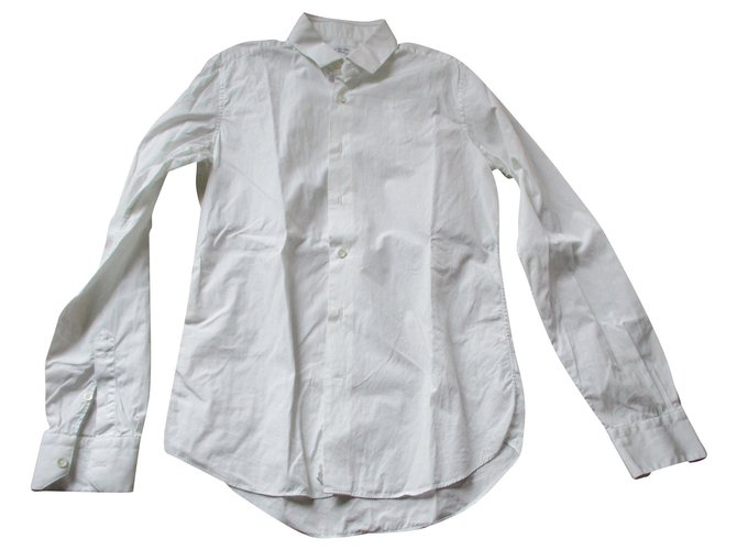 Valentino Camicia bianca, classico, taille 39. Bianco