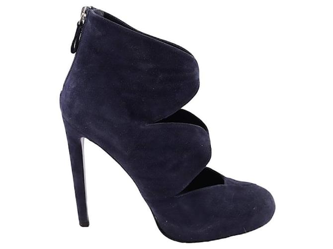 Versace Tacchi in camoscio Blu