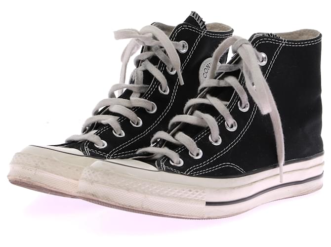 Scarpe Converse T.EU 37.5 Tessuto Nero