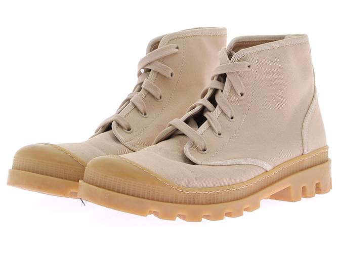 Autre Marque Stivaletti GIA X PERNILLE TEISBAEK T.EU 38 Tessuto Beige