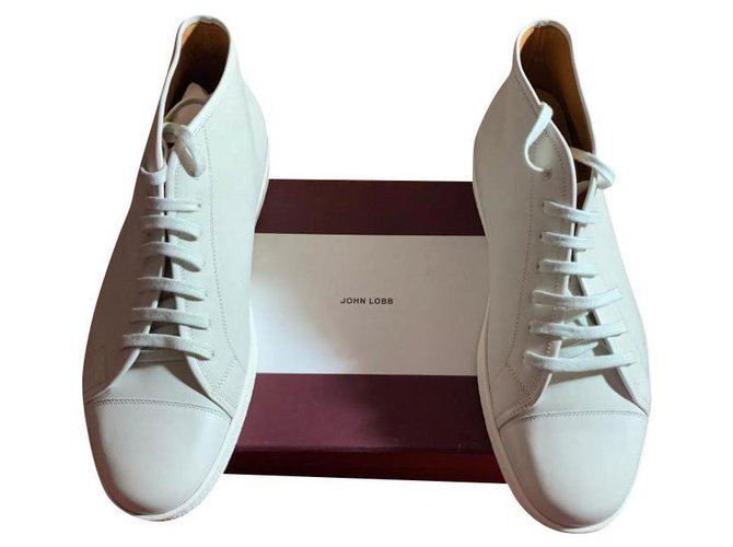 John Lobb Scarpe da ginnastica Bianco
