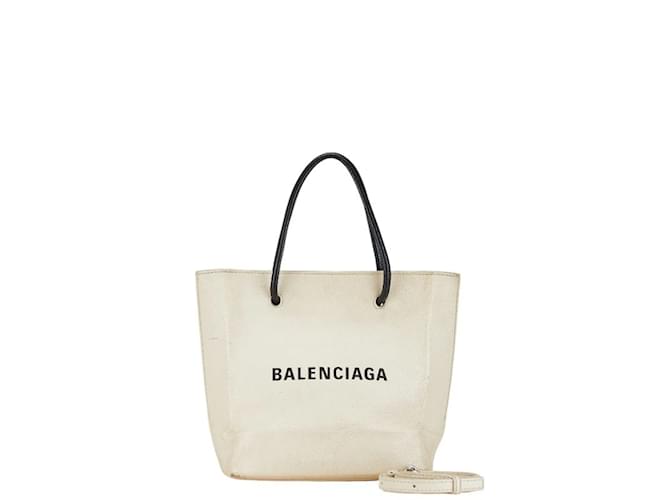 Borsa Balenciaga Tote XXS Bianco