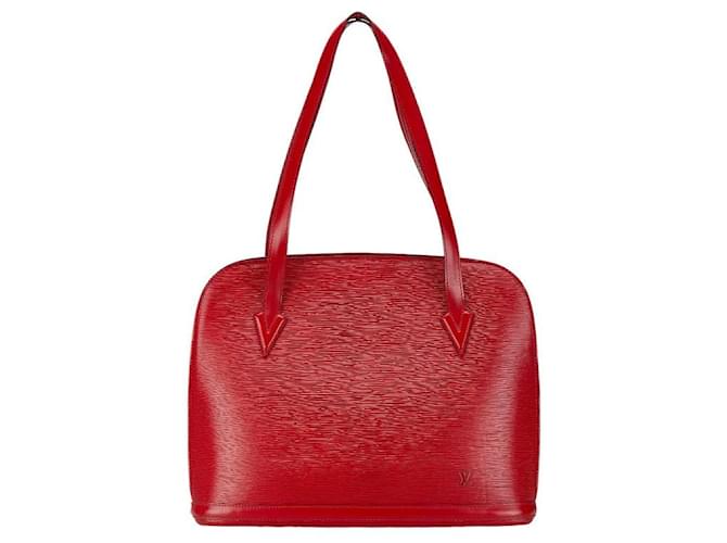Borsa 2way Lussac Epi di Louis Vuitton Rosso