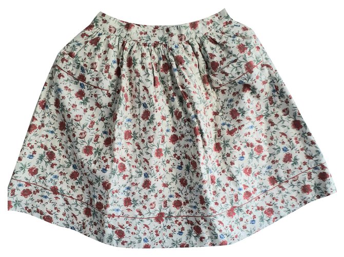 Cacharel gonne Multicolore Beige