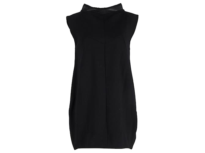 Abito Mini Tank Marc Jacobs in Lana Nera Nero