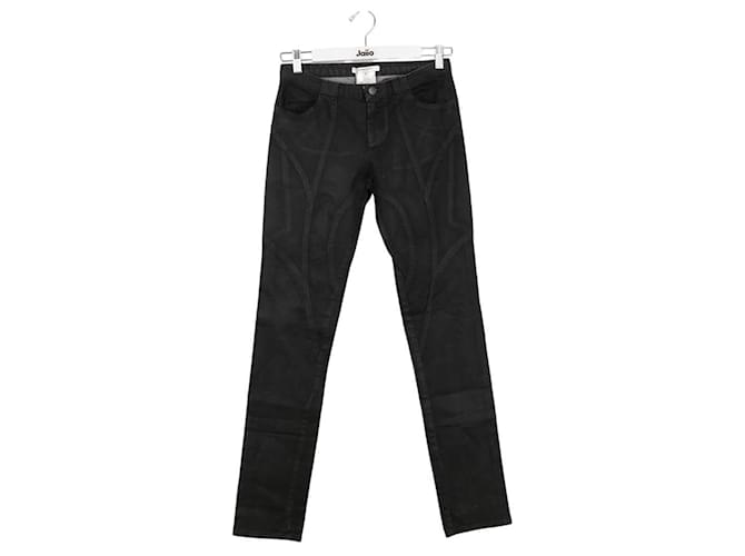 Givenchy Pantaloni slim in cotone Nero