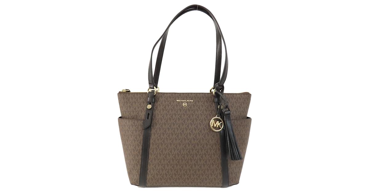 Borsa Tote Sullivan di Michael Kors Marrone Nero
