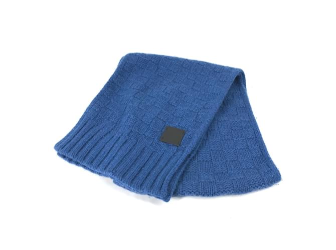 Sciarpa in cashmere Louis Vuitton Blu